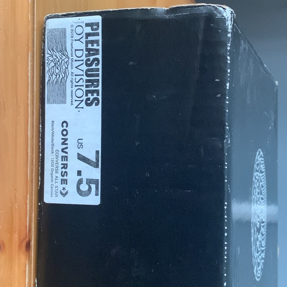 *SOLD* Pleasures x Joy Division x Converse Chuck 70s Hi.  Men’s size 7.5. - Picture 8 of 11